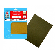FEUILLE PAPIER DE VERRE 230X280 GR 120 PAR 8 FEUILLES FEUILLE PAPIER DE VERRE 230X280 GR 120 PAR 8 FEUILLES